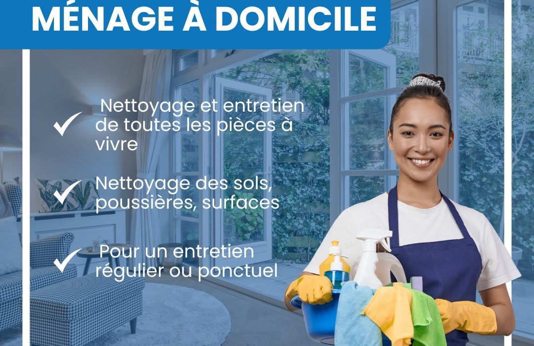 Services prestations de ménage à domicile Cyriadom Beauvais Pontoise Amiens Orléans