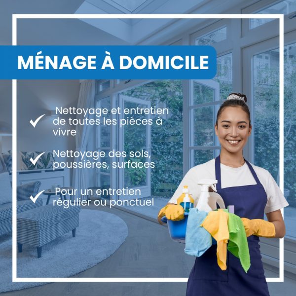 Services prestations de ménage à domicile Cyriadom Beauvais Pontoise Amiens Orléans